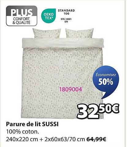 Parure de lit SUSSI