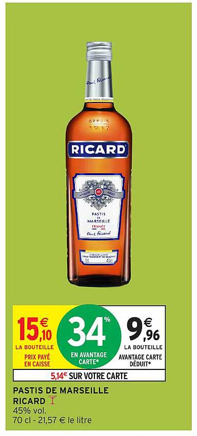 PASTIS DE MARSEILLE RICARD