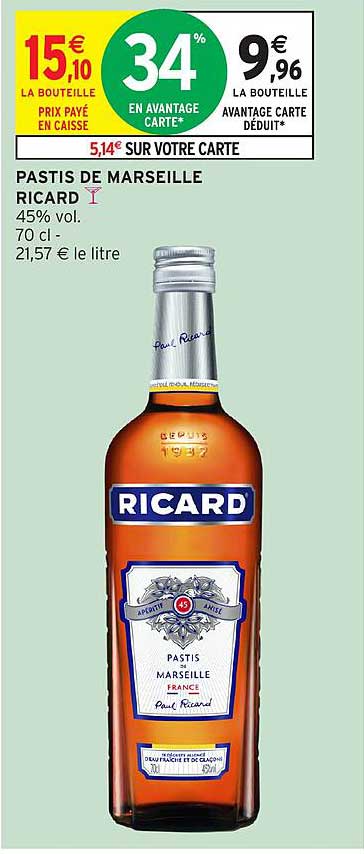 PASTIS DE MARSEILLE RICARD