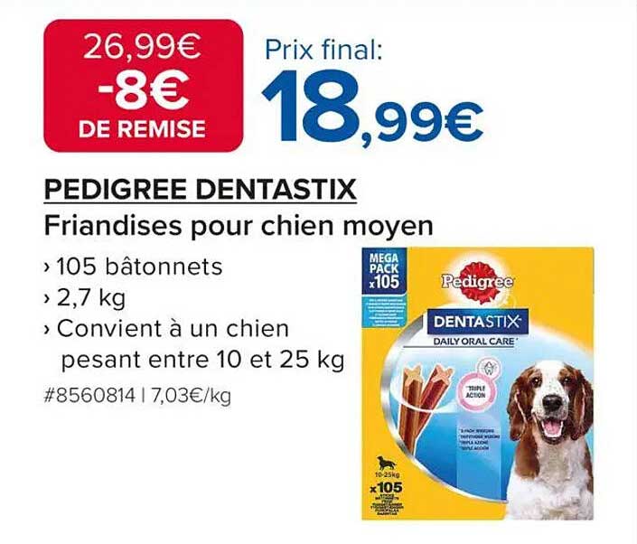 PEDIGREE DENTASTIX