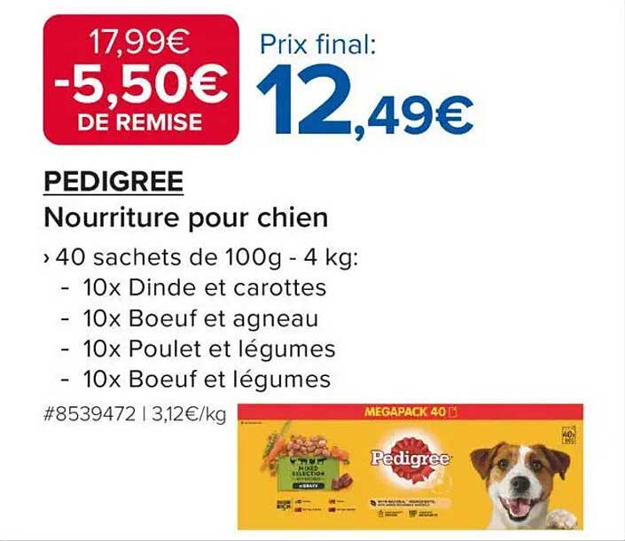 PEDIGREE Nourriture pour chien