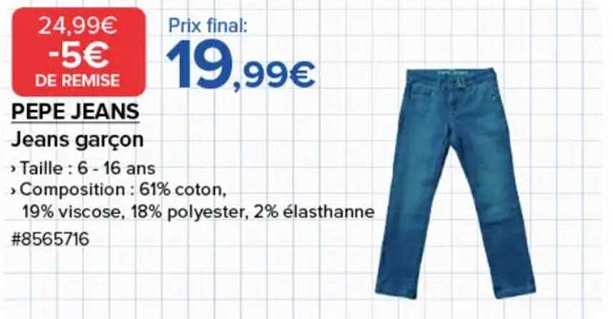 PEPE JEANS - Jeans garçon