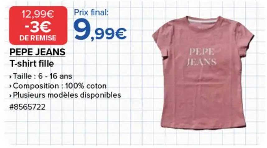 PEPE JEANS T-shirt fille