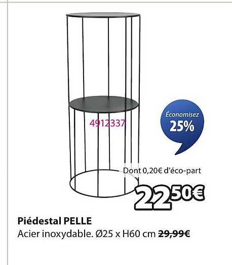 Piedestal PELLE