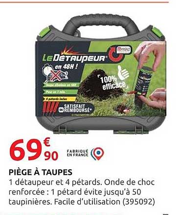 PIÈGE À TAUPES
