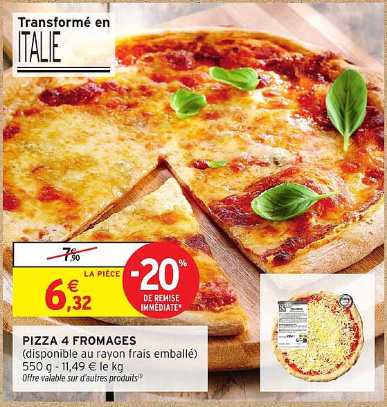 PIZZA 4 FROMAGES
