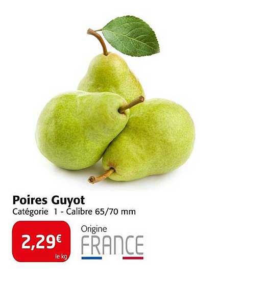 Poires Guyot