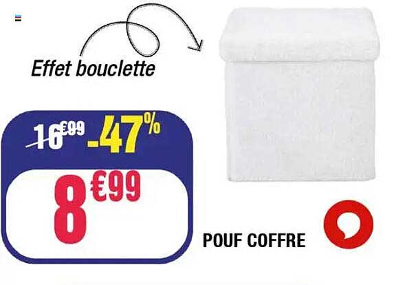 POUF COFFRE