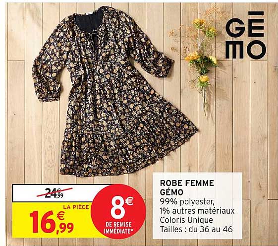 ROBE FEMME GÉMO