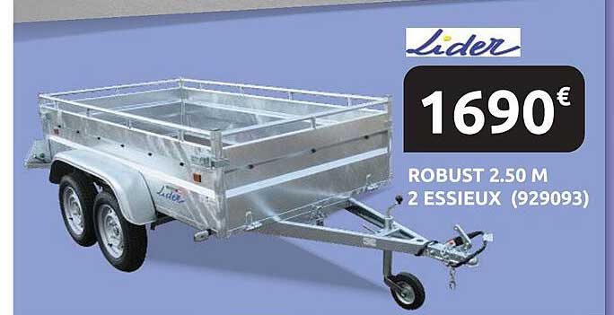 ROBUST 2.50 M 2 ESSIEUX (929093)