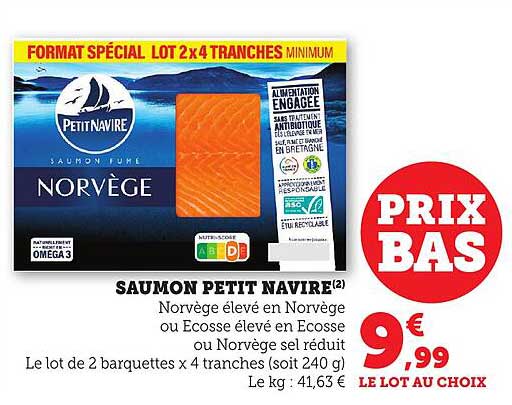 SAUMON PETIT NAVIRE