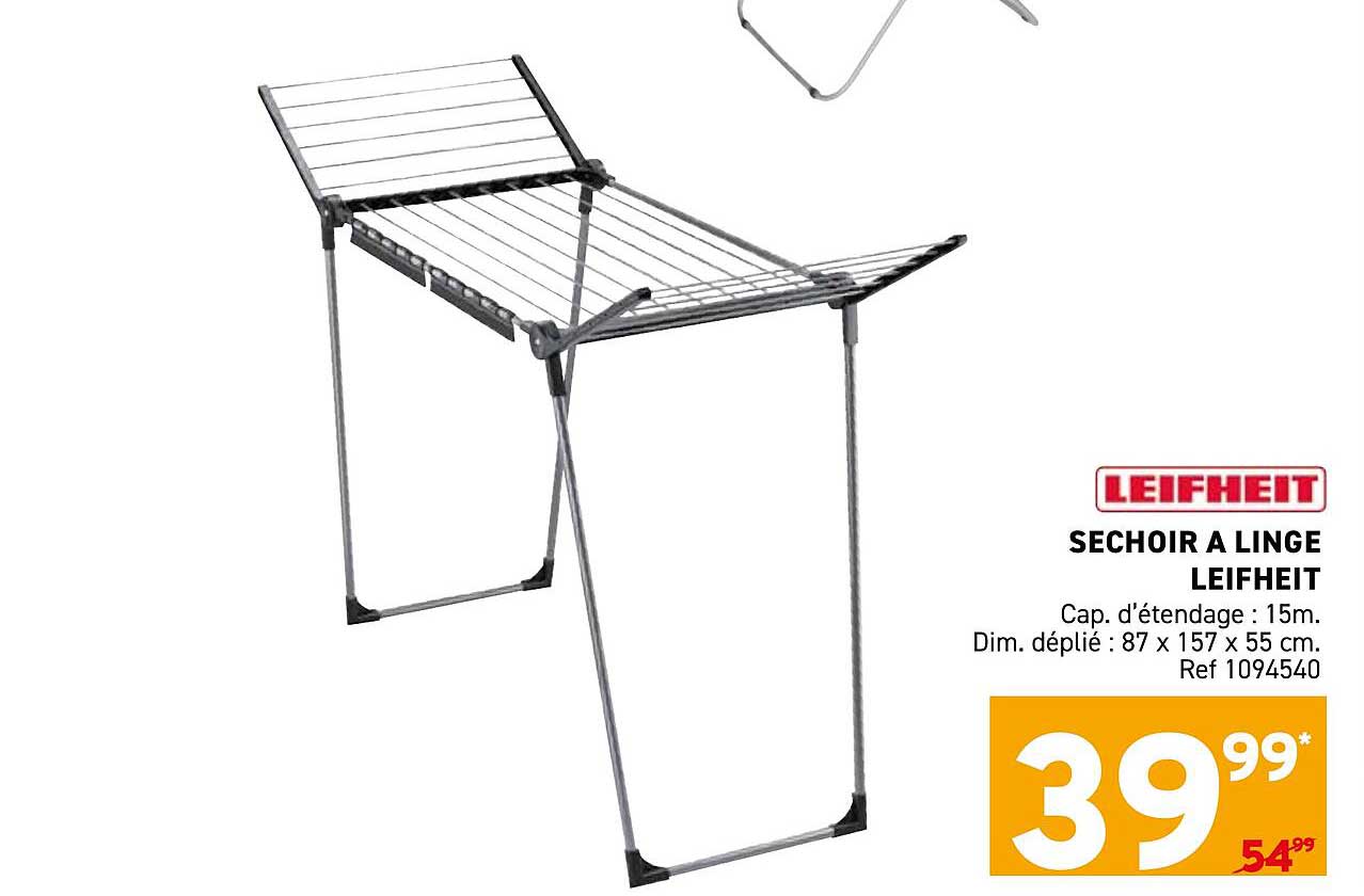 SECHOIR A LINGE LEIFHEIT