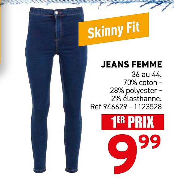 Skinny Fit JEANS FEMME