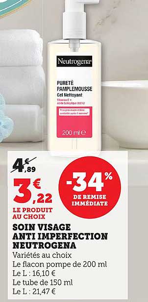 SOIN VISAGE ANTI IMPERFECTION NEUTROGENA