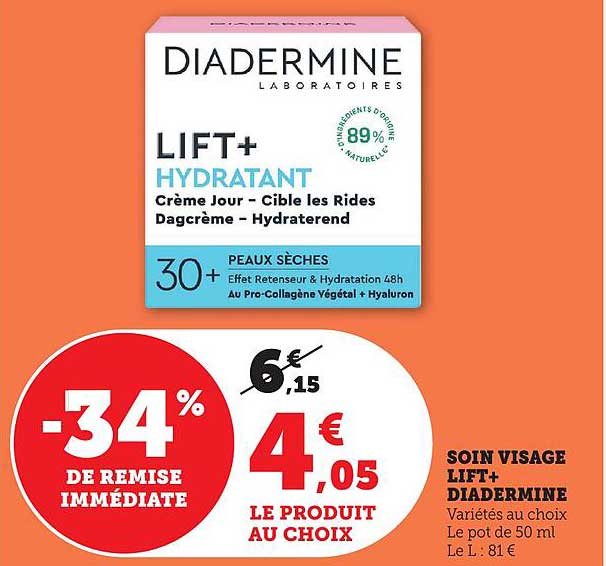 SOIN VISAGE LIFT+ DIADERMINE