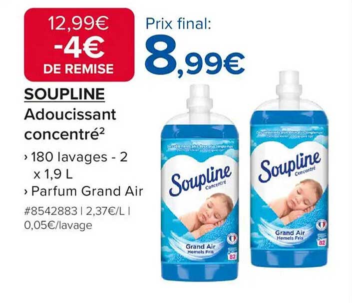 Soupline Adoucissant concentré