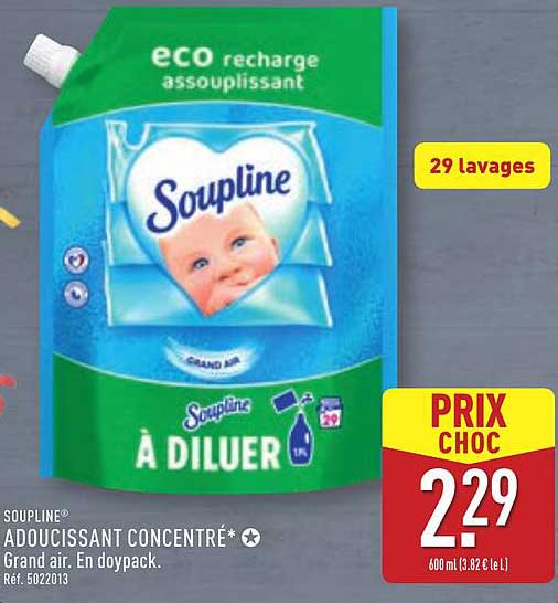 SOUPLINE® ADOUCISSANT CONCENTRÉ*