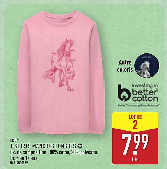 T-SHIRTS MANCHES LONGUES