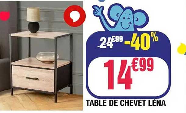 TABLE DE CHEVET LÉNA