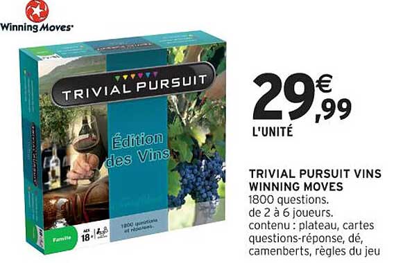 Trivial Pursuit Édition des Vins