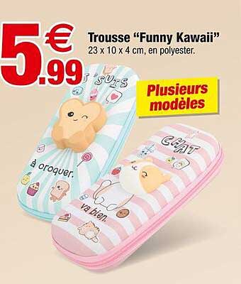 Trousse "Funny Kawaii"