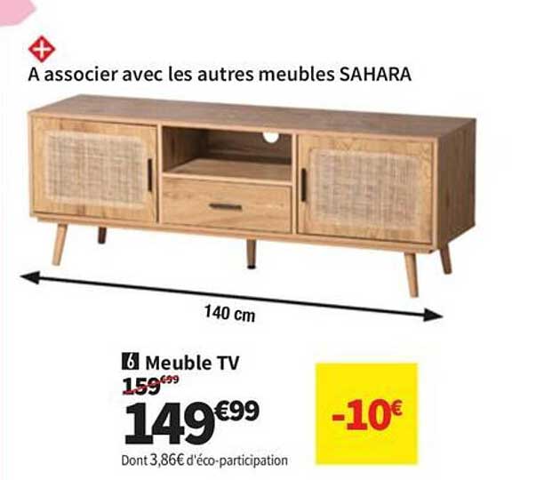 A associer avec les autres meubles SAHARA