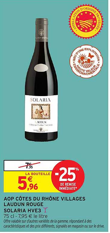 AOP Côtes du Rhône Villages Laudun Rouge