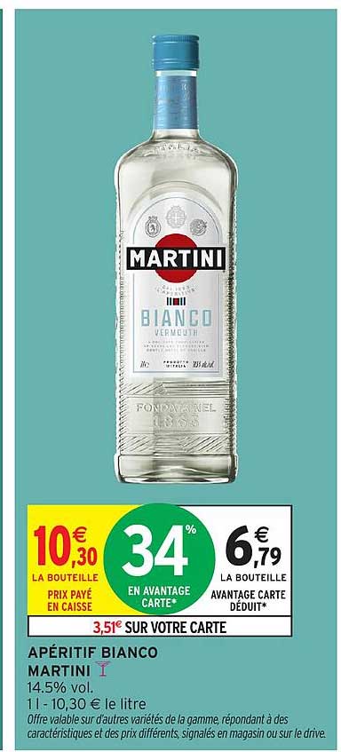 APÉRITIF BIANCO MARTINI