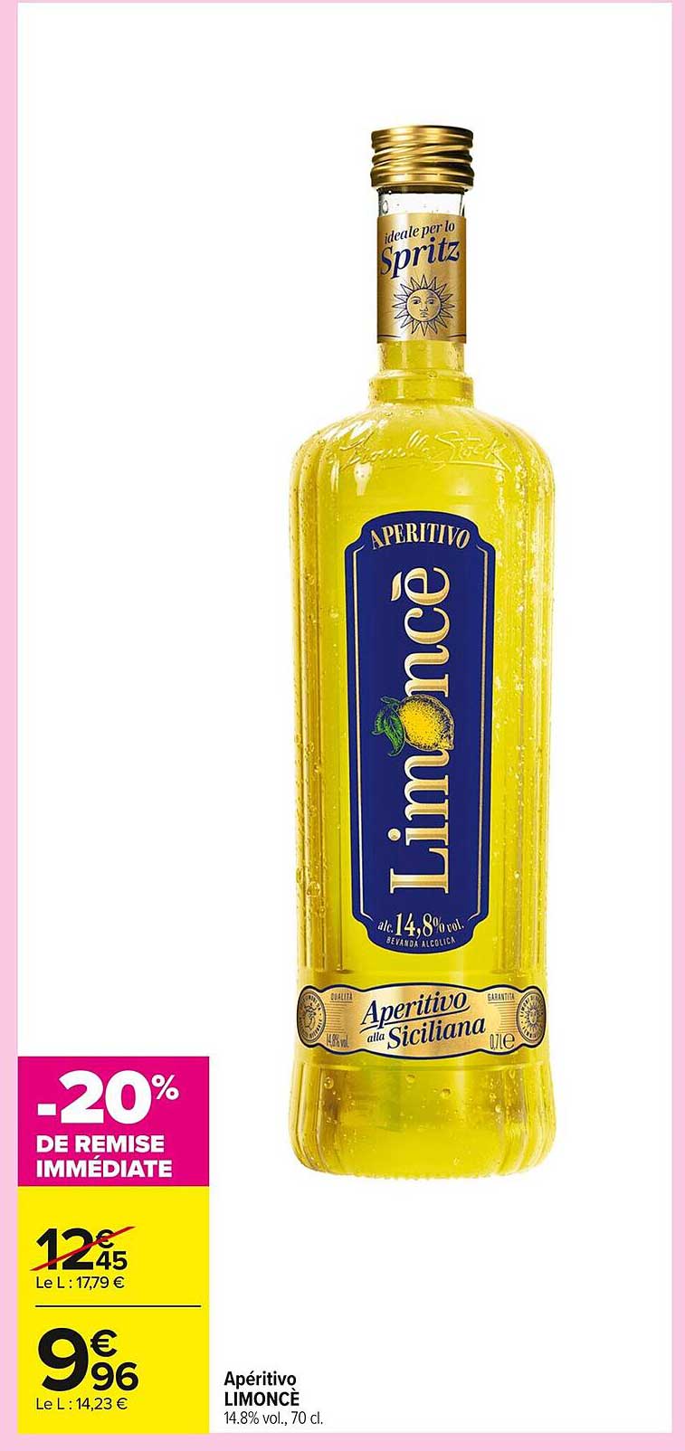 Apéritif LIMONCÈ