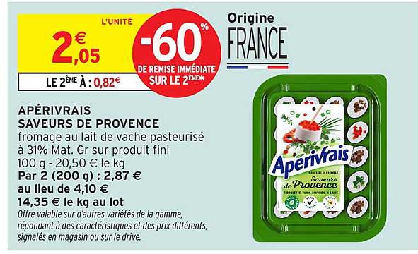 APÉRIVRAIS SAVEURS DE PROVENCE