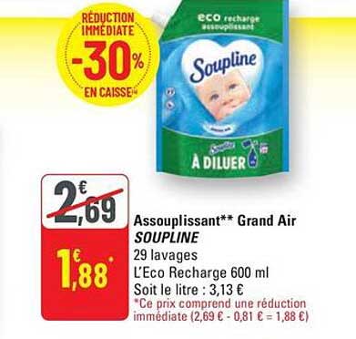 Assouplissant** Grand Air SOUPLINE
