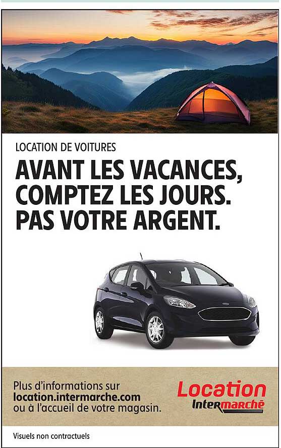 AVANT LES VACANCES, COMPTEZ LES JOURS. PAS VOTRE ARGENT.
