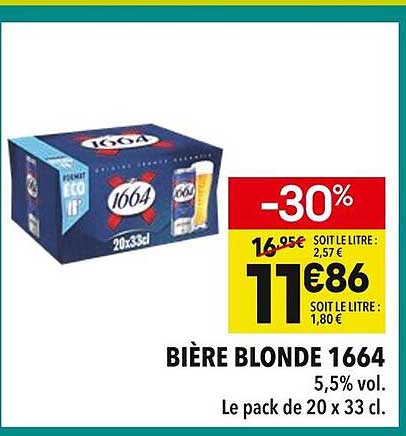 BIÈRE BLONDE 1664