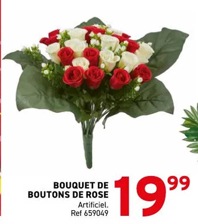BOUQUET DE BOUTONS DE ROSE