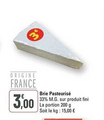 Brie Pasteurisé