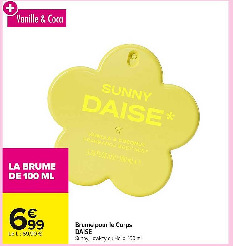 Brume pour le Corps DAISE