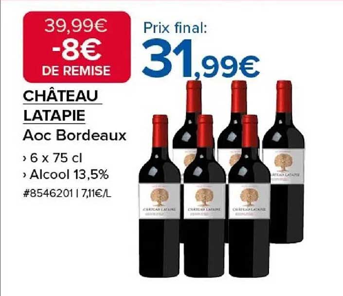 CHÂTEAU LATAPIE Aoc Bordeaux