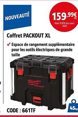 Coffret PACKOUT XL
