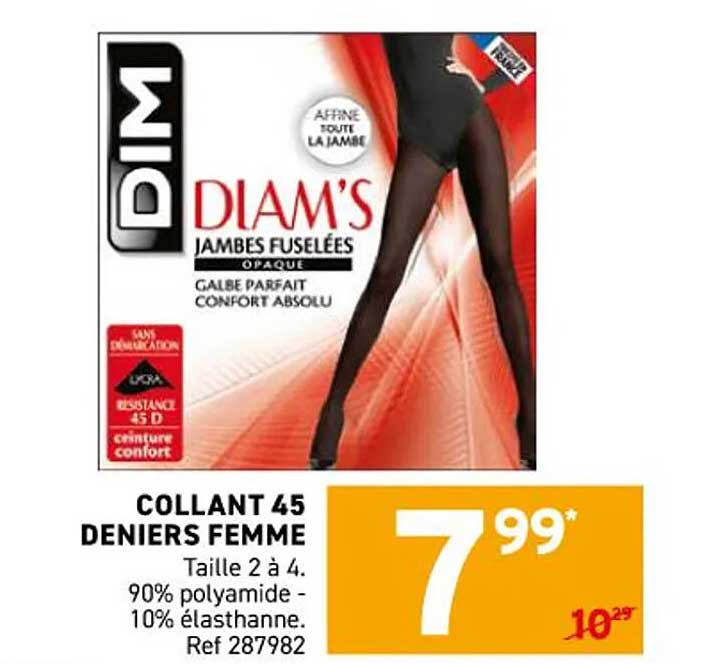 COLLANT 45 DENIERS FEMME