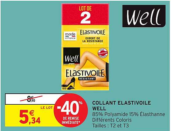 COLLANT ELASTIVOILE WELL
