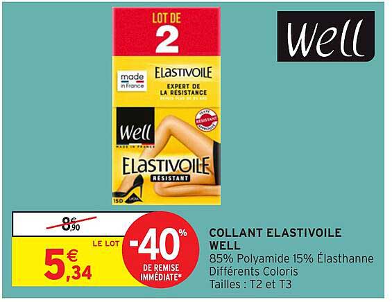COLLANT ELASTIVOILE WELL