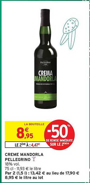 CREME MANDORLA PELLEGRINO