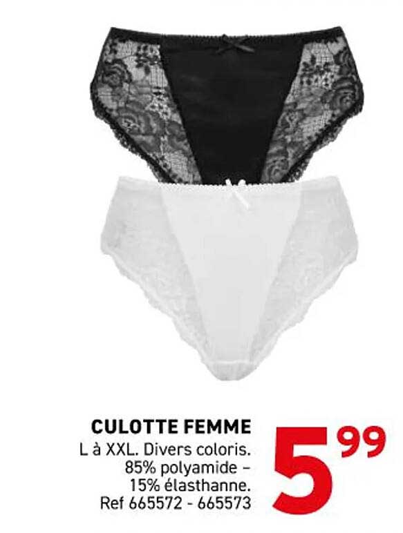 CULOTTE FEMME