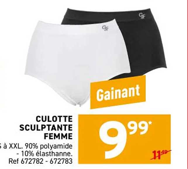 CULOTTE SCULPTANTE FEMME