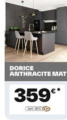 DORICE ANTHRACITE MAT