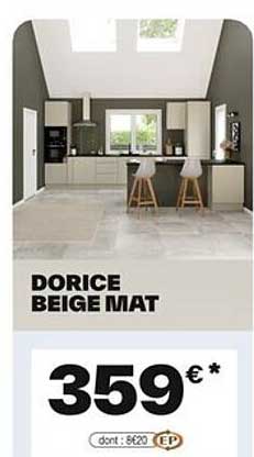 DORICE BEIGE MAT