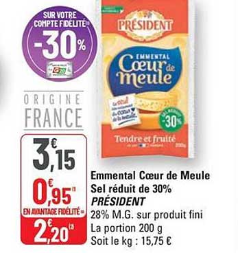 Emmental Coeur de Meule