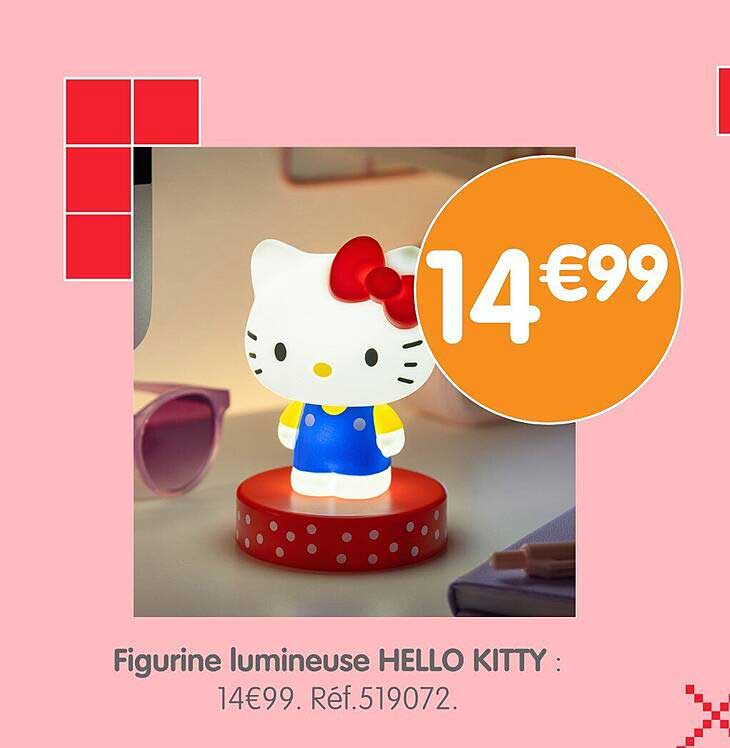 Figurine lumineuse HELLO KITTY :