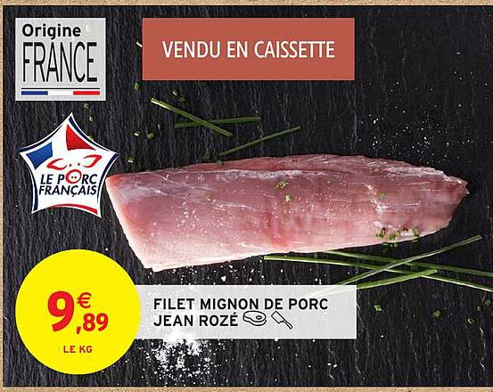 FILET MIGNON DE PORC JEAN ROZÉ