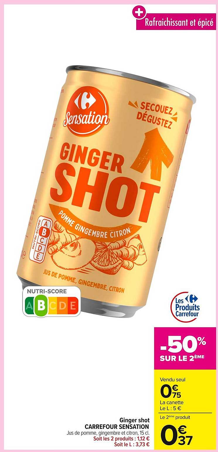 Ginger shot CARREFOUR SENSATION